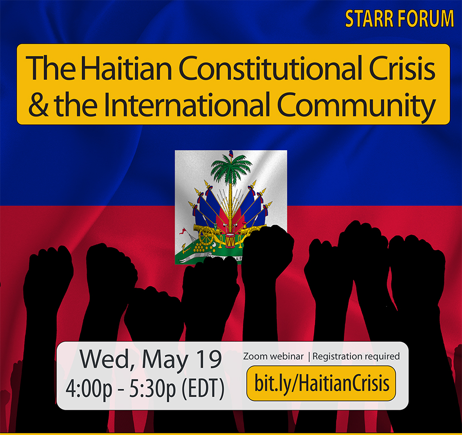Haiti event poster