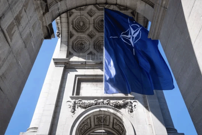 photo of NATO flag