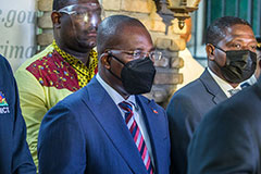 Haiti's acting prime minister Claude Joseph