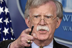 US National Security Advisor John Bolton