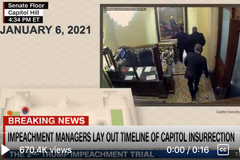 CNN footage of Pence and team being evacuated during Capitol riots
