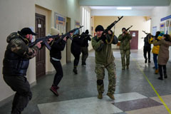 Territorial Defence Forces train in Odessa, Ukraine, March 202