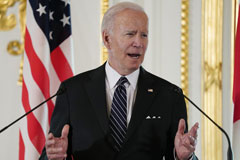President Joe Biden speaks during a news conference on Monday, May 23, 2022, in Tokyo. | Evan Vucci/AP Photo 