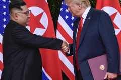 U.S. President Donald Trump and North Korean leader Kim Jong Un