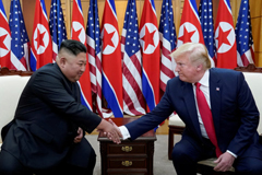 U.S. President Donald Trump and North Korean leader Kim Jong Un