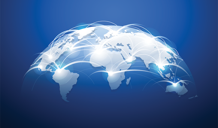 Graphic of the world