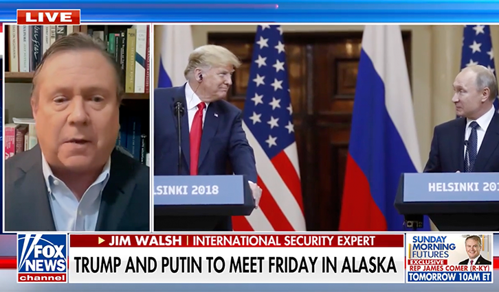 Putin, Trump to meet in Alaska reportedly without Zelenskyy