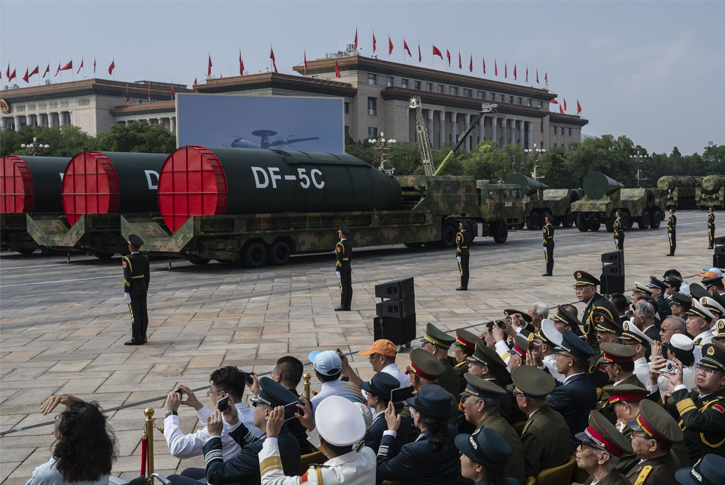 Why has China doubled its nuclear capacity in the last decade?