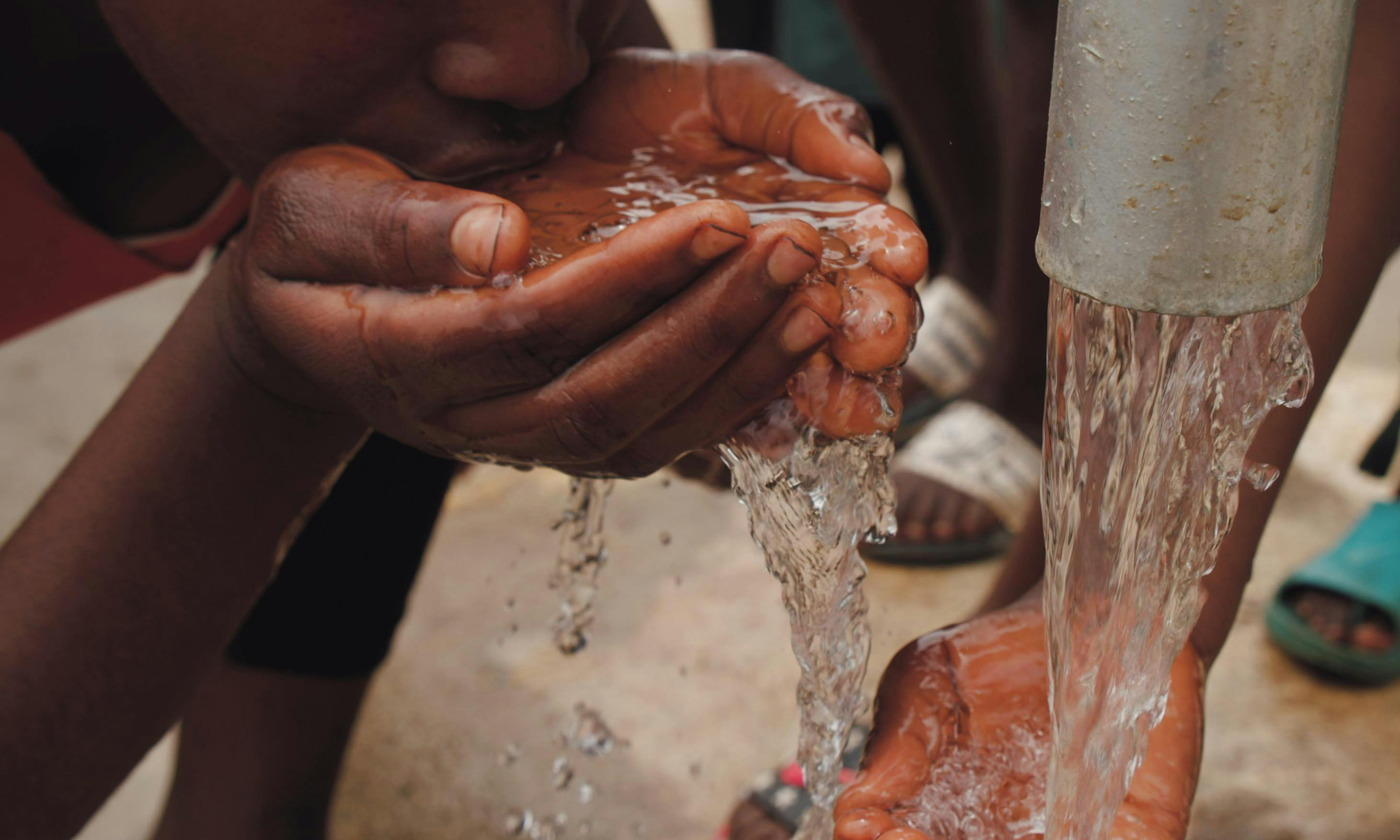 Democracy delivers the tap. But not always the safe water.