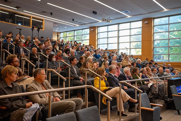 Starr Forum attendees