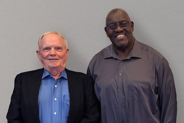 Robert Wilhelm and John Githongo