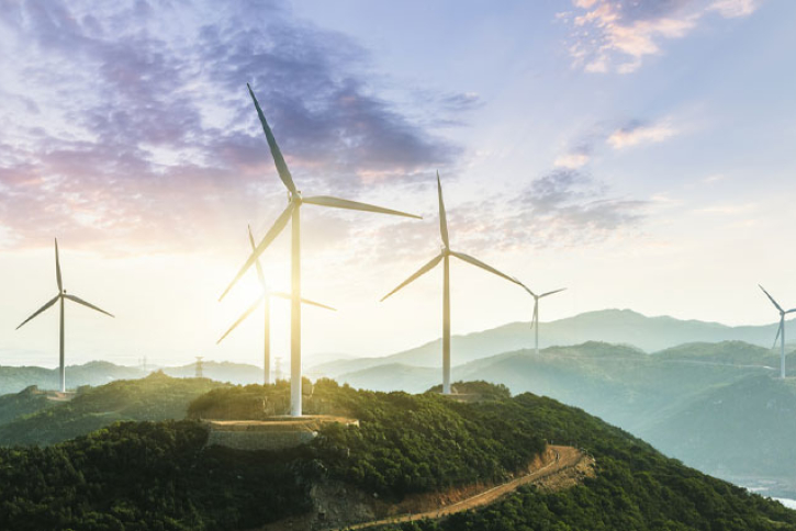 Wind Turbine, China.