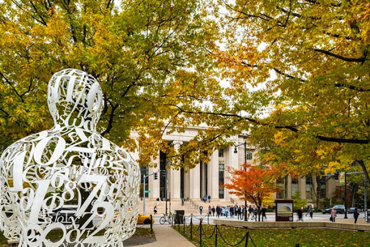 The Alchemist statue at MIT