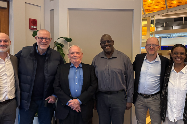 Robert Wilhelm visits Center for International Studies