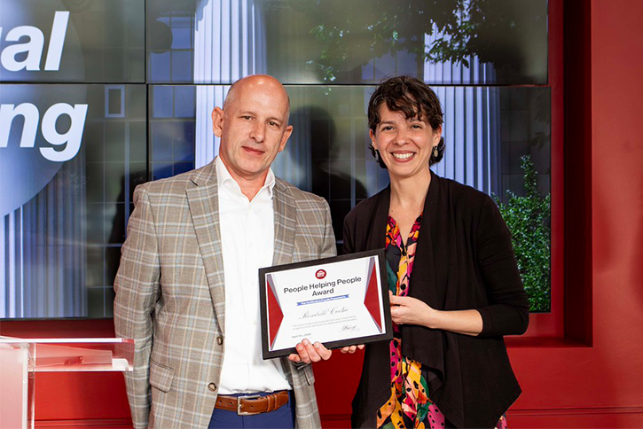 Coelho wins People Helping People award