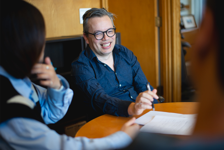 “I have yet to meet a professor that cares more for their students”