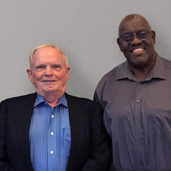 Robert Wilhelm and John Githongo